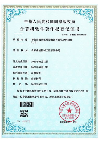 Software Copyright Registration Certificate