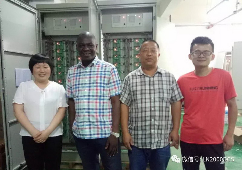 Overseas friends visit Luneng Control Company for visits and exchanges